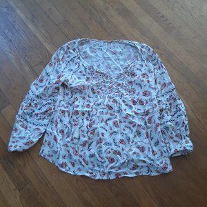 Old Navy floral bohemian flowy top